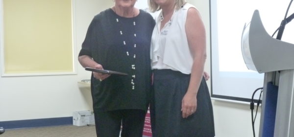 Joan Brilliant Board member at Stawell Regional Health with Rhian Jones SRH Board Chair at AGM