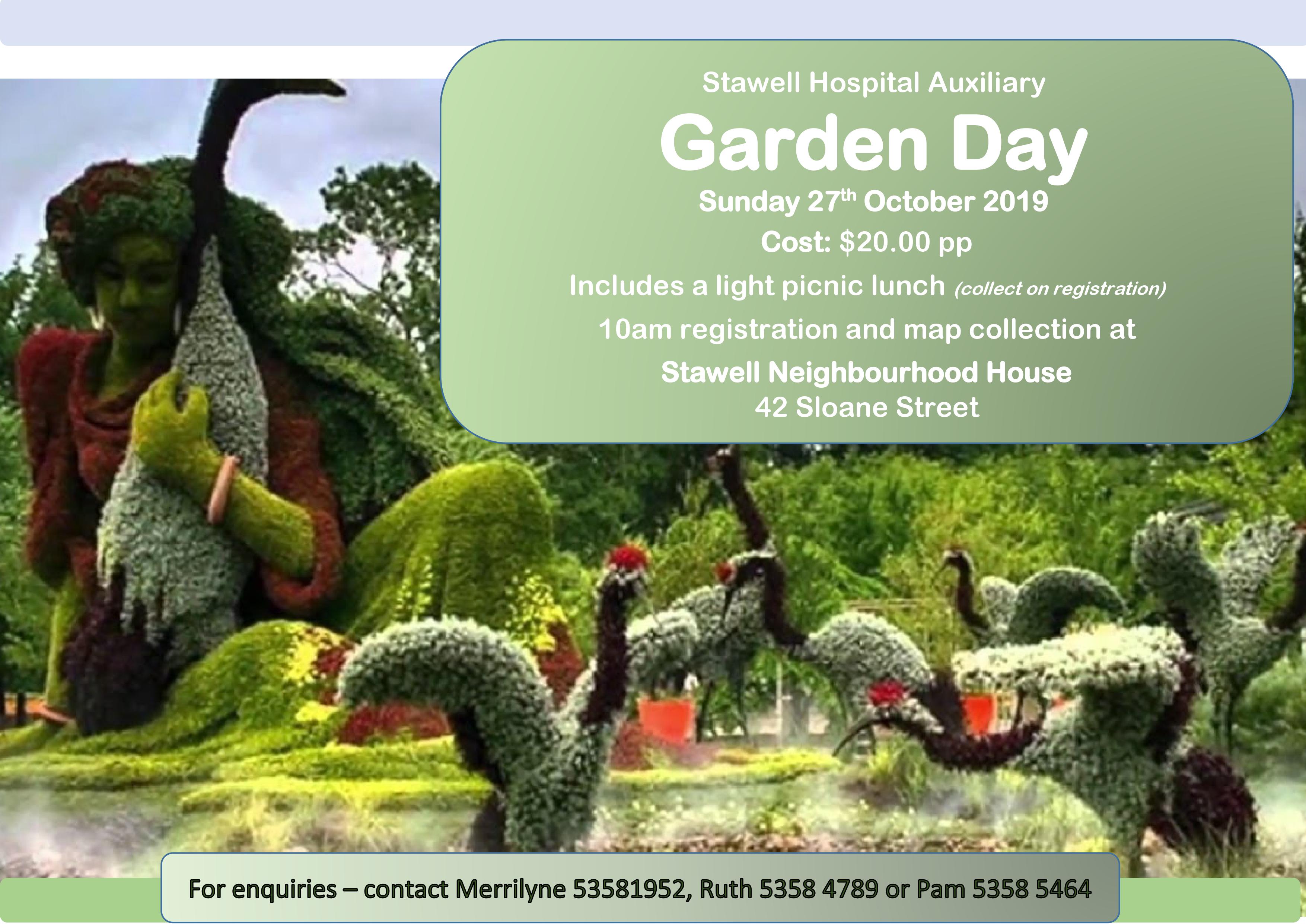 Stawell Hospital Auxiliary Garden Day